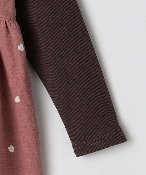 SHIPS / シップス ロング・マキシ丈ワンピース | SHIPS Colors: 100〜140cm /〈洗濯機可能〉ハート エンブロイダリー ワンピース | 詳細11