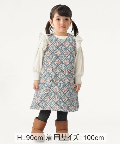 SHIPS / シップス ロング・マキシ丈ワンピース | SHIPS Colors:100〜130cm /〈洗濯機可能〉ジャカード Aライン ワンピース◇ | 詳細12