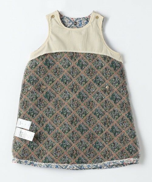 SHIPS / シップス ロング・マキシ丈ワンピース | SHIPS Colors:100〜130cm /〈洗濯機可能〉ジャカード Aライン ワンピース◇ | 詳細3