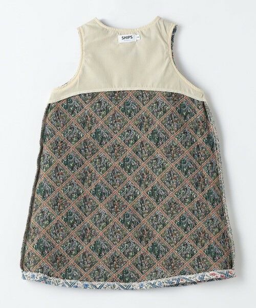 SHIPS / シップス ロング・マキシ丈ワンピース | SHIPS Colors:100〜130cm /〈洗濯機可能〉ジャカード Aライン ワンピース◇ | 詳細4