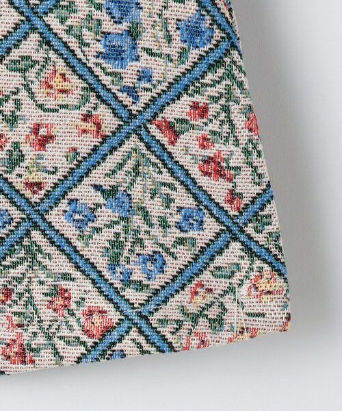 SHIPS / シップス ロング・マキシ丈ワンピース | SHIPS Colors:100〜130cm /〈洗濯機可能〉ジャカード Aライン ワンピース◇ | 詳細7