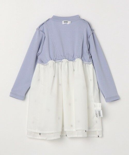 SHIPS / シップス ロング・マキシ丈ワンピース | SHIPS Colors:100〜140cm /〈洗濯機可能〉ハート エンブロイダリー ワンピース | 詳細4