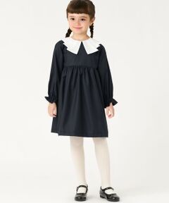 SHIPS / シップス ロング・マキシ丈ワンピース | SHIPS Colors:90〜130cm /〈洗濯機可能〉TR タックカラー ワンピース