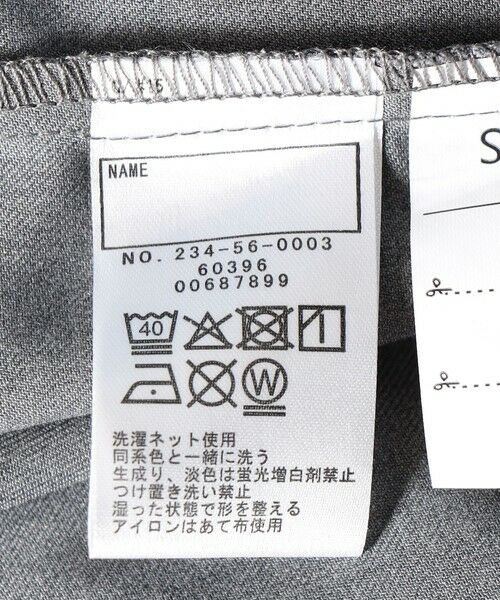 SHIPS / シップス ロング・マキシ丈ワンピース | SHIPS Colors:90〜130cm /〈洗濯機可能〉TR タックカラー ワンピース | 詳細10