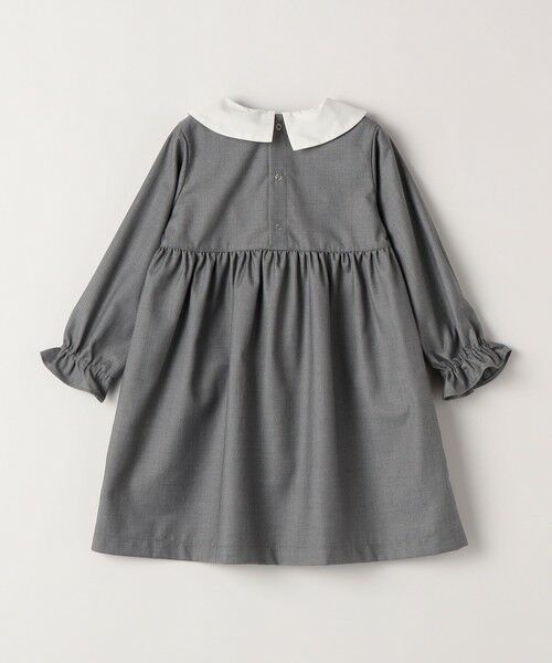 SHIPS / シップス ロング・マキシ丈ワンピース | SHIPS Colors:90〜130cm /〈洗濯機可能〉TR タックカラー ワンピース | 詳細2