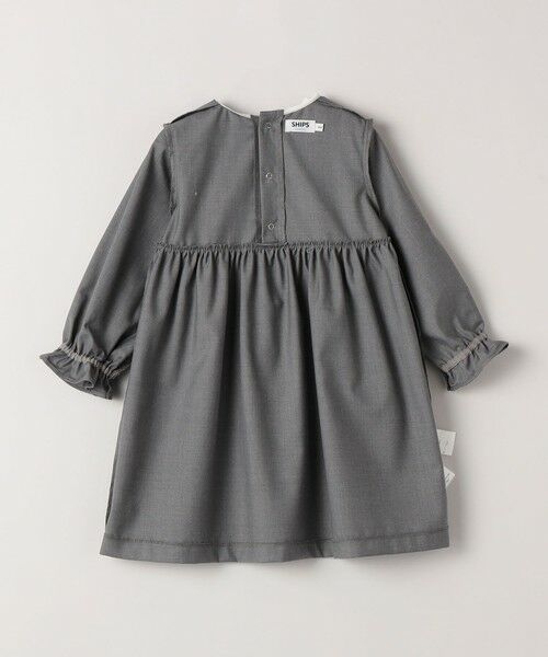 SHIPS / シップス ロング・マキシ丈ワンピース | SHIPS Colors:90〜130cm /〈洗濯機可能〉TR タックカラー ワンピース | 詳細4