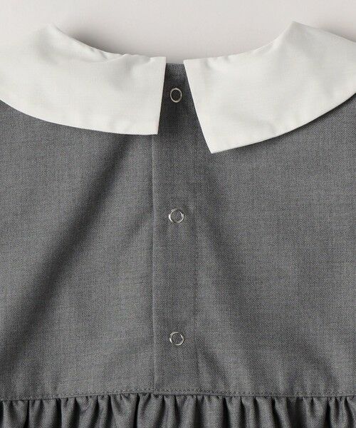 SHIPS / シップス ロング・マキシ丈ワンピース | SHIPS Colors:90〜130cm /〈洗濯機可能〉TR タックカラー ワンピース | 詳細6