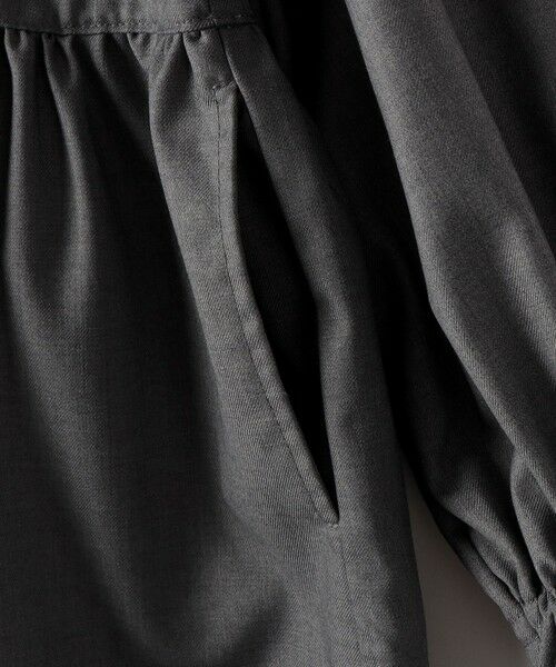 SHIPS / シップス ロング・マキシ丈ワンピース | SHIPS Colors:90〜130cm /〈洗濯機可能〉TR タックカラー ワンピース | 詳細8