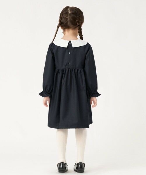 SHIPS / シップス ロング・マキシ丈ワンピース | SHIPS Colors:90〜130cm /〈洗濯機可能〉TR タックカラー ワンピース | 詳細16