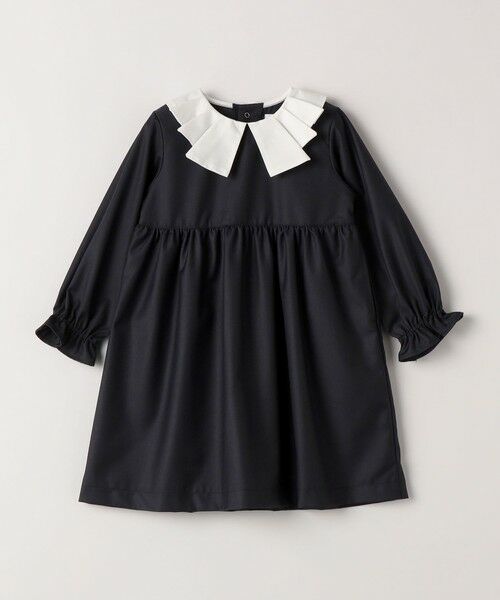 SHIPS / シップス ロング・マキシ丈ワンピース | SHIPS Colors:90〜130cm /〈洗濯機可能〉TR タックカラー ワンピース | 詳細13