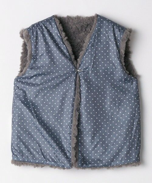 SHIPS / シップス ダウンジャケット・ベスト | SHIPS Colors: 90〜140cm /〈手洗い可能〉ボア ベスト◇ | 詳細3