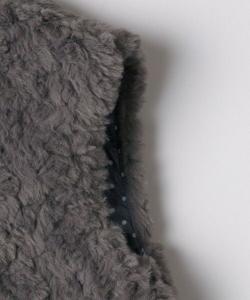 SHIPS / シップス ダウンジャケット・ベスト | SHIPS Colors: 90〜140cm /〈手洗い可能〉ボア ベスト◇ | 詳細6