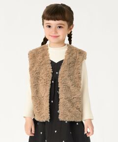 SHIPS / シップス ダウンジャケット・ベスト | SHIPS Colors:90〜140cm / 〈手洗い可能〉ボア ベスト 2