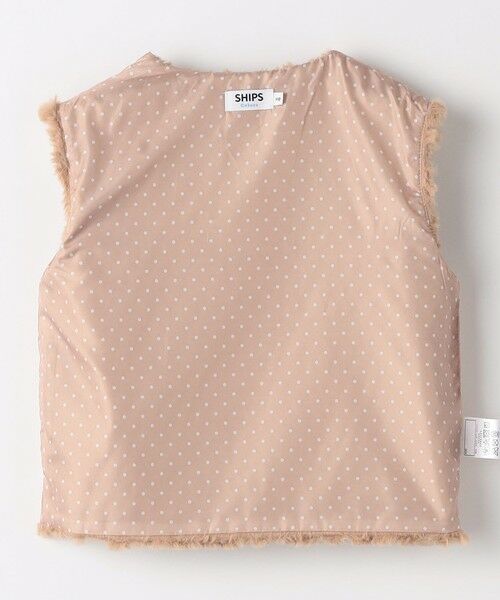 SHIPS / シップス ダウンジャケット・ベスト | SHIPS Colors:90〜140cm / 〈手洗い可能〉ボア ベスト 2 | 詳細4
