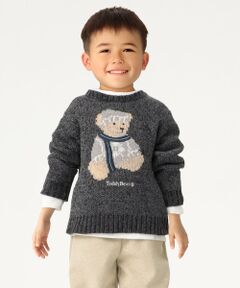 SHIPS / シップス ニット・セーター | 《一部追加予約》SHIPS Colors:100〜140cm /TeddyBear(R) ジャカード モール ニット◆