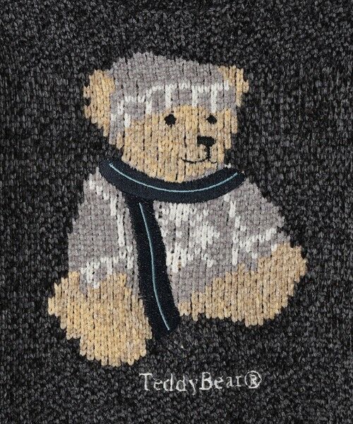 SHIPS / シップス ニット・セーター | 《一部追加予約》SHIPS Colors:100〜140cm /TeddyBear(R) ジャカード モール ニット◆ | 詳細4