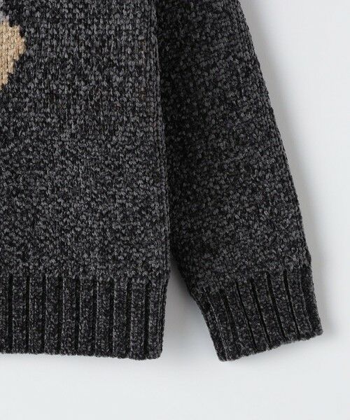 SHIPS / シップス ニット・セーター | 《一部追加予約》SHIPS Colors:100〜140cm /TeddyBear(R) ジャカード モール ニット◆ | 詳細5