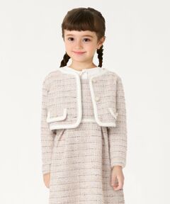 SHIPS / シップス ナイロンジャケット | SHIPS Colors:120〜130cm / オケージョン ツイード ジャケット