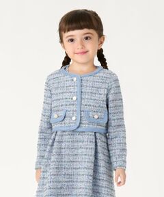 SHIPS / シップス ナイロンジャケット | SHIPS Colors:120〜130cm / オケージョン ツイード ジャケット