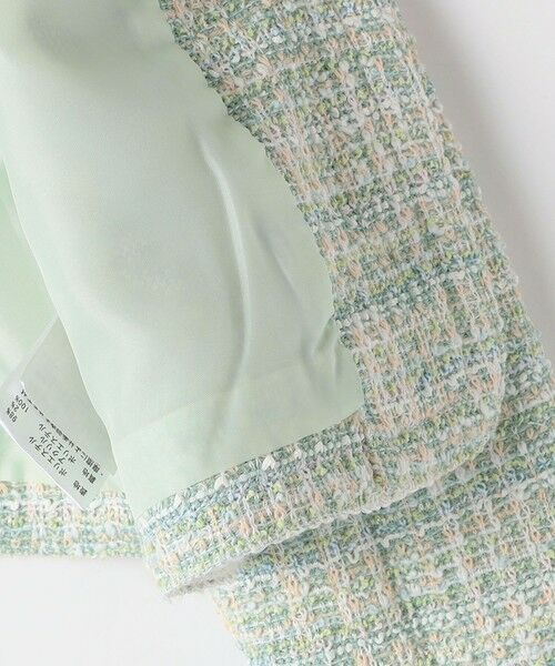 SHIPS / シップス ノーカラージャケット | SHIPS Colors: 110〜130cm / オケージョン ツイードライク ジャケット | 詳細5