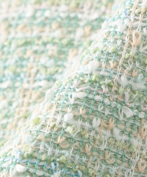 SHIPS / シップス ノーカラージャケット | SHIPS Colors: 110〜130cm / オケージョン ツイードライク ジャケット | 詳細8