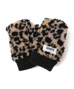 SHIPS / シップス 手袋 | SHIPS Colors: KIDS / ボア フィンガーレス グローブ