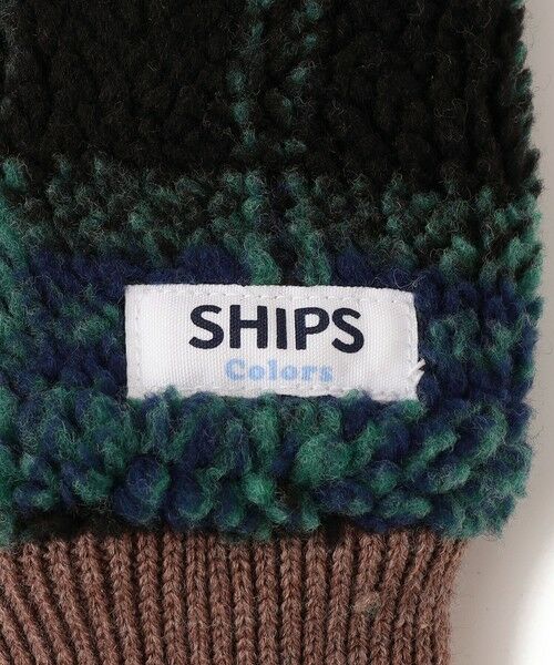 SHIPS / シップス 手袋 | SHIPS Colors: KIDS / ボア フィンガーレス グローブ | 詳細5