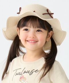 SHIPS / シップス ニットキャップ | SHIPS Colors:〈手洗い可能〉リボン ハット