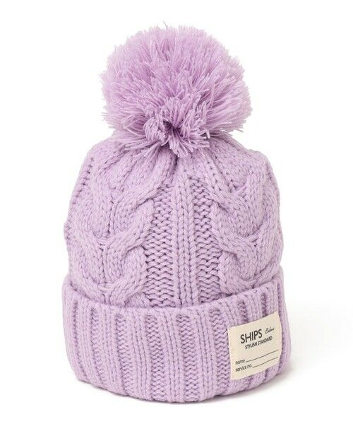 SHIPS / シップス ニットキャップ | SHIPS Colors: KIDS /〈手洗い可能〉ケーブル ニット キャップ | 詳細8