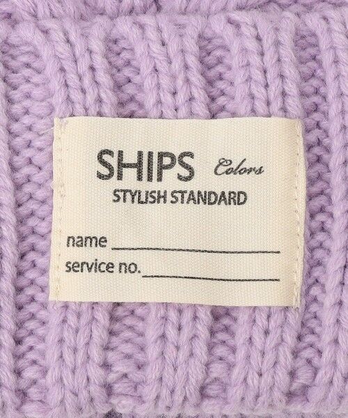 SHIPS / シップス ニットキャップ | SHIPS Colors: KIDS /〈手洗い可能〉ケーブル ニット キャップ | 詳細10