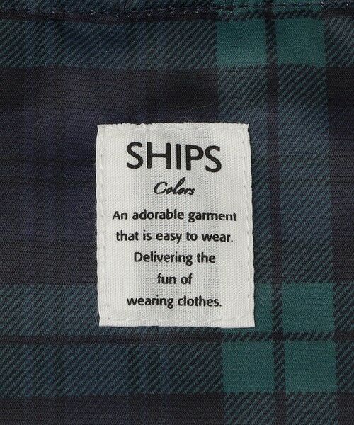 SHIPS / シップス その他小物 | SHIPS Colors:チェック キルティング シューズ バッグ(上履き入れ)◇ | 詳細5