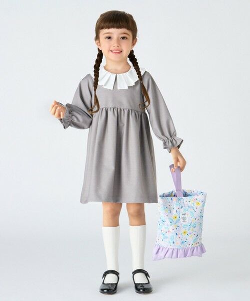 SHIPS / シップス その他小物 | SHIPS Colors:フラワー キルティング シューズ バッグ(上履き入れ)◇ | 詳細7