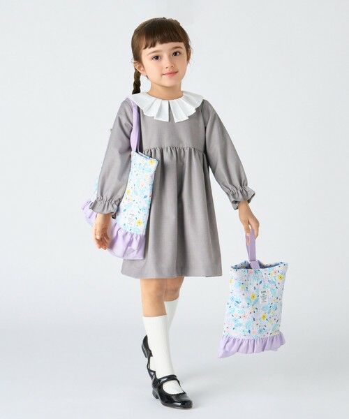 SHIPS / シップス その他小物 | SHIPS Colors:フラワー キルティング シューズ バッグ(上履き入れ)◇ | 詳細8