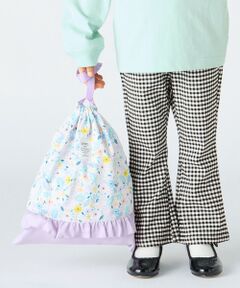 SHIPS / シップス ハンドバッグ | SHIPS Colors:〈洗濯機可能〉フラワー 巾着◇