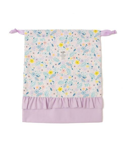 SHIPS / シップス ハンドバッグ | SHIPS Colors:〈洗濯機可能〉フラワー 巾着◇ | 詳細1