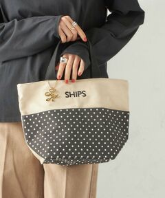 SHIPS / シップス トートバッグ | チャーム付き ポケット トート バッグ