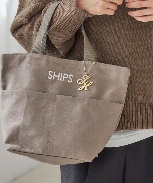 SHIPS / シップス トートバッグ | チャーム付き ポケット トート バッグ | 詳細1