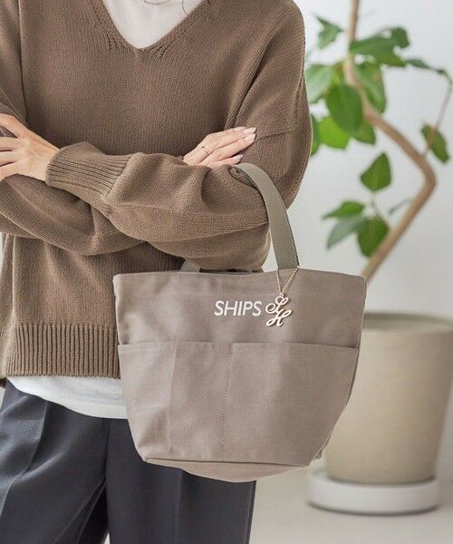 SHIPS / シップス トートバッグ | チャーム付き ポケット トート バッグ | 詳細2