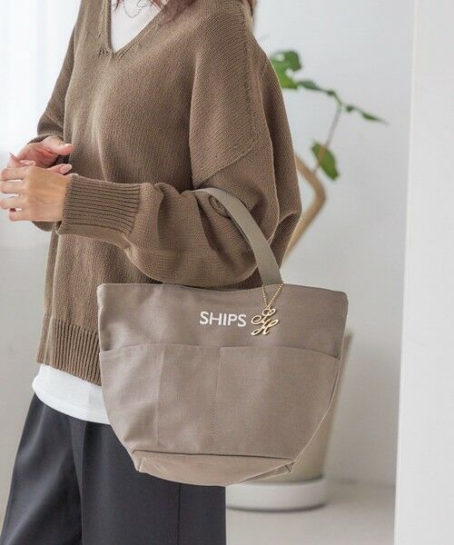 SHIPS / シップス トートバッグ | チャーム付き ポケット トート バッグ | 詳細3