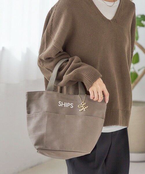 SHIPS / シップス トートバッグ | チャーム付き ポケット トート バッグ | 詳細4