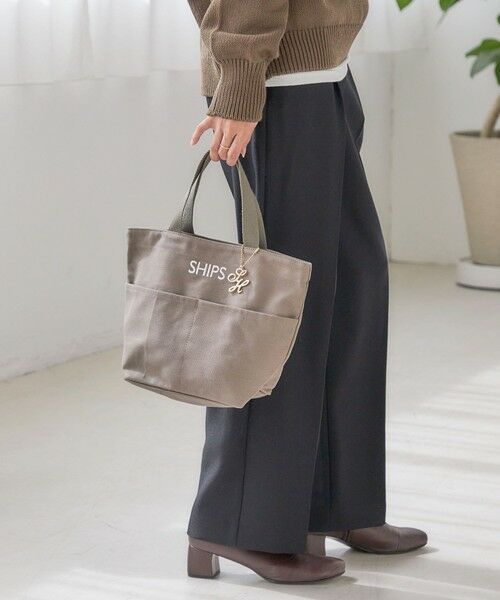 SHIPS / シップス トートバッグ | チャーム付き ポケット トート バッグ | 詳細5