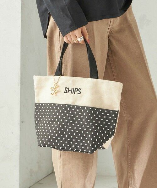SHIPS / シップス トートバッグ | チャーム付き ポケット トート バッグ | 詳細18