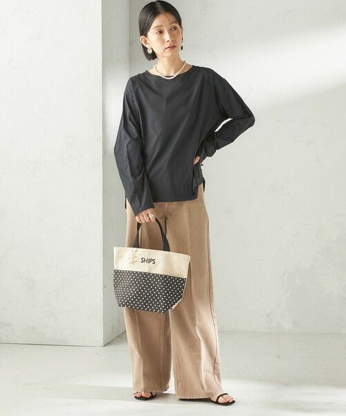 SHIPS / シップス トートバッグ | チャーム付き ポケット トート バッグ | 詳細20