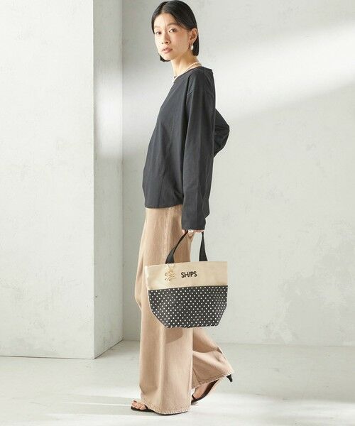 SHIPS / シップス トートバッグ | チャーム付き ポケット トート バッグ | 詳細21