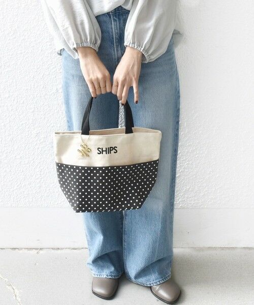 SHIPS / シップス トートバッグ | チャーム付き ポケット トート バッグ | 詳細22