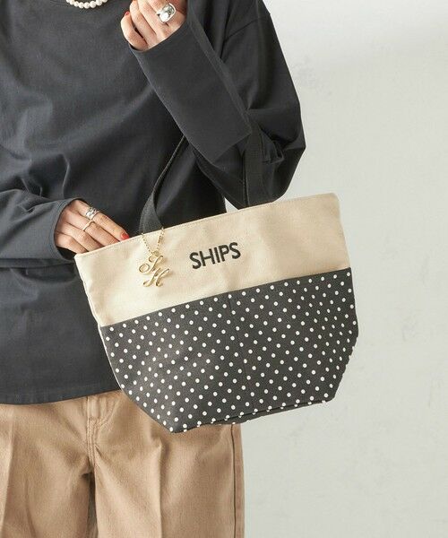 SHIPS / シップス トートバッグ | チャーム付き ポケット トート バッグ | 詳細17