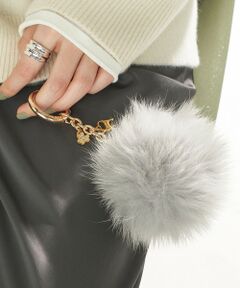 SHIPS / シップス その他小物 | フォックス ファーポンポン チャーム