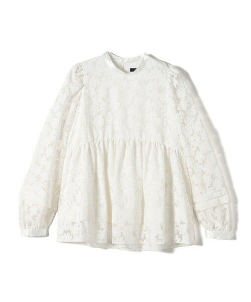 SHIPS / シップス シャツ・ブラウス | 《予約》〈手洗い可能〉IPEKER オパール 加工 ブラウス（セレモニー対応可） | 詳細12