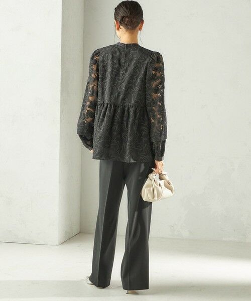 SHIPS / シップス シャツ・ブラウス | 《予約》〈手洗い可能〉IPEKER オパール 加工 ブラウス（セレモニー対応可） | 詳細26