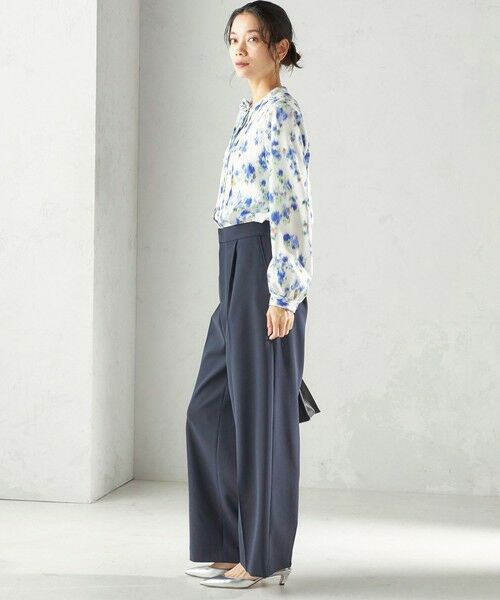 SHIPS / シップス シャツ・ブラウス | 《予約》〈洗濯機可能〉無地 / プリント ピンタック ブラウス（セレモニー対応可） | 詳細20